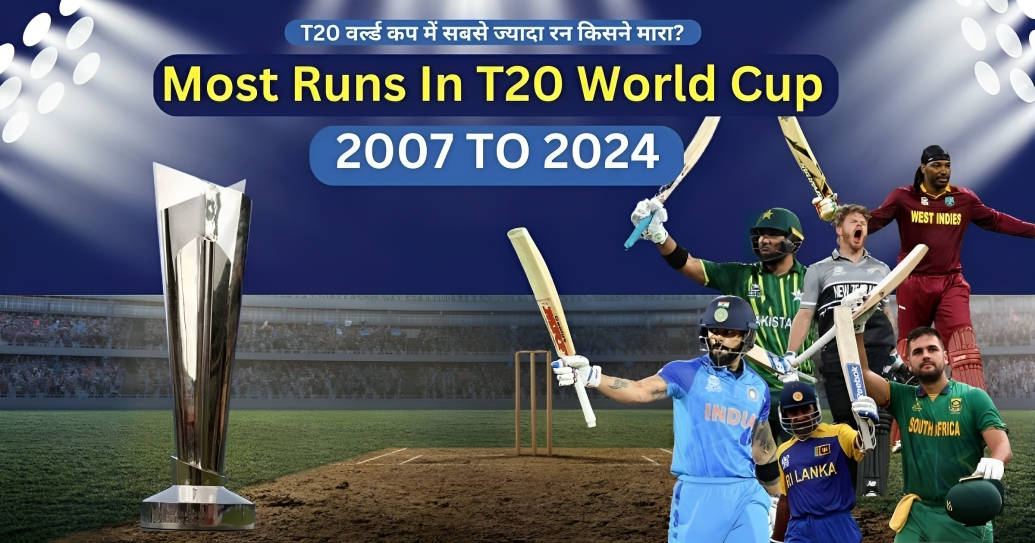 T20 वर्ल्ड कप में सबसे ज्यादा रन किसने मारा? Most Runs In T20 World Cup